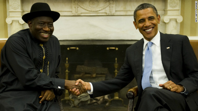 President Obama Meets With President Jonathan In US