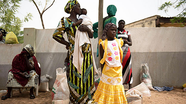 The university feeds families in a town inundated with people made refugees by Boko Haram violence