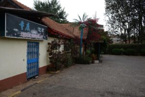 The Chinese restaurant in Nairobi that has been shut down and its owners summoned by authorities after it emerged it was barring black patrons, on March 25, 2015 (AFP Photo/Simon Maina)