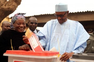 As Muhammadu Buhari formally takes over as Nigeria's president, the country is reeling from a cash crunch and a crippling strike over fuel (AFP Photo/Sunday Aghaeze)