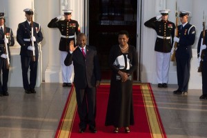 Michael Reynolds/epa/Corbis Burundian President Pierre Nkurunziza and his wife, Denise Bucumi, attending an Africa Leaders Summit at the White House, Washington, DC, August 5, 2014