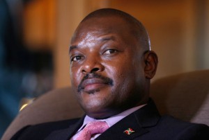 Burundi's President Pierre Nkurunziza 