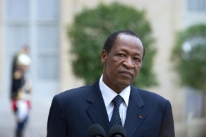 Blaise Compaore fled Burkina Faso last October after his plans to extend his 27-year rule sparked a popular uprising (AFP Photo/Bertrand Langlois)