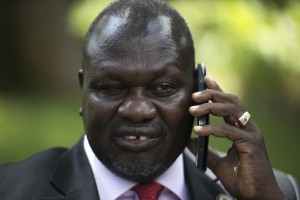 Rebel leader Riek Machar rose to power during Sudan's 1983-2005 civil war between north and south, after which South Sudan seceded in 2011 to form the world's youngest country (AFP Photo/Ali Ngethi)