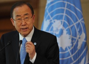 United Nations Secretary-General Ban Ki-moon has sacked the UN's C.Africa mission chief (AFP Photo/Vyacheslav Oseledko)