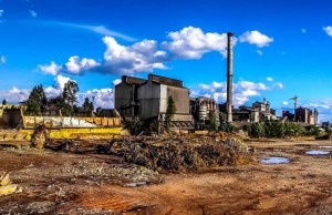 A mine in Johannesburg. Photograph by Paul Saad.