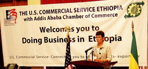 United States Ambassador to Ethiopia, Patricia M. Haslach (Photo: U.S. embassy Facebook Page)