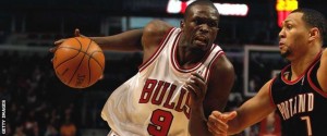 Luol Deng played 10 seasons for Chicago, scoring more than 10,000 points