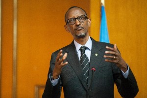 An amendment to the constitution would allow Rwandan President Paul Kagame, 58, to run for an exceptional third seven-year term in 2017 (AFP Photo/Zacharias Abubeker)