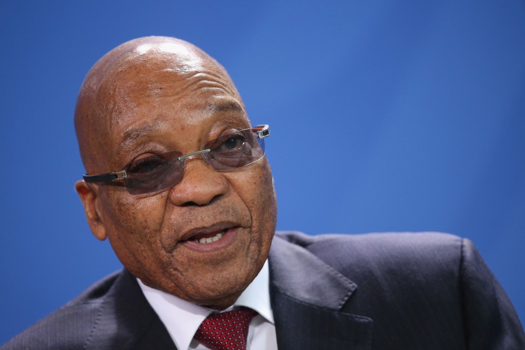 Jacob Zuma Photographer: Sean Gallup/Getty Images