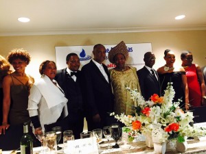 Ambassador Diabate with some of the guests at the Power Africa Dinner hosted by TAGA