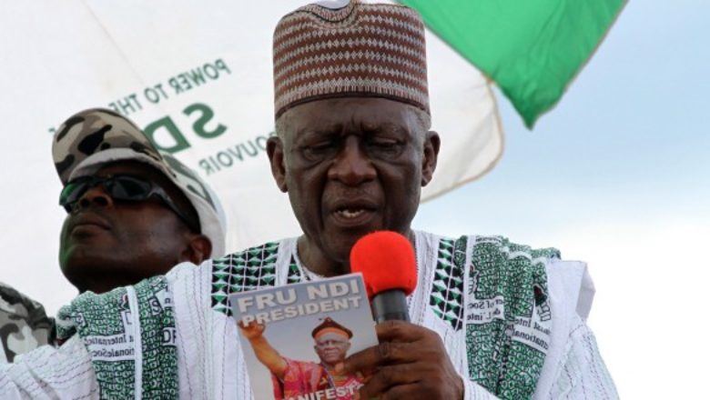 SDF National Chairman, Ni John Fru Ndi