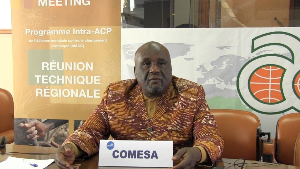 COMESA Climate Change Coordinator, Dr Mclay Kanyangarara