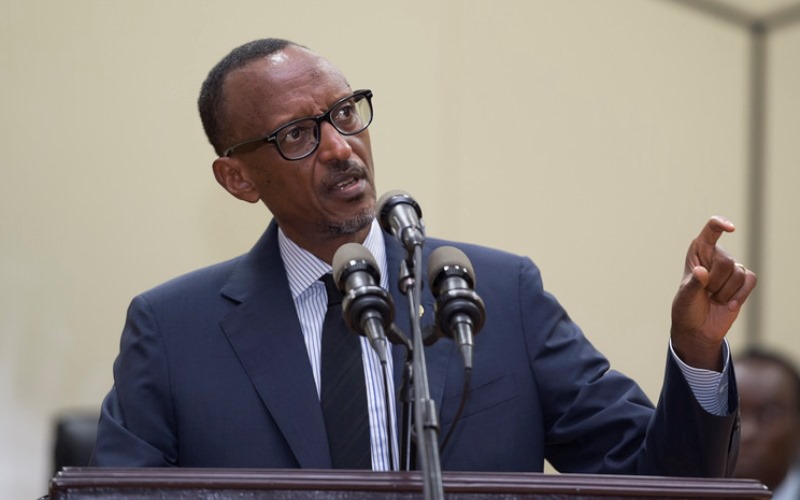 Rwandan President Paul Kagame