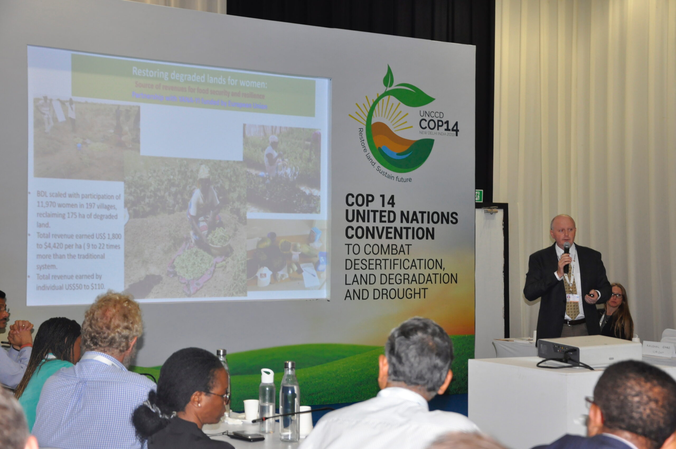 Dr Anthony Whitbread speaks about the gender significance of land restoration in Niger.