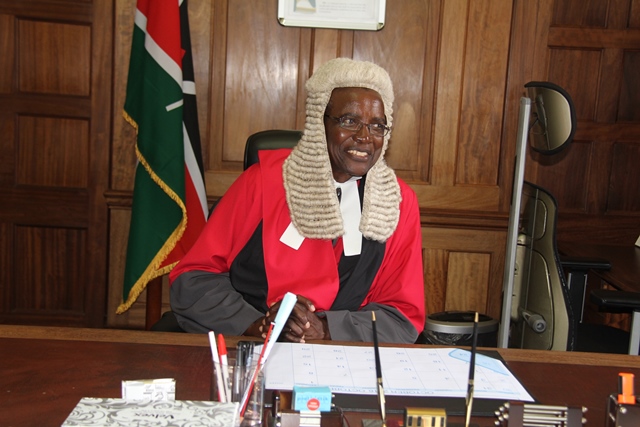 Kenyan Chief Justice David Maraga 