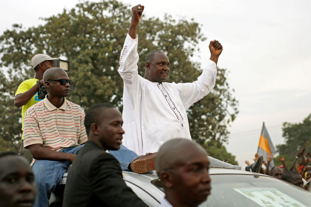 President Adama Barrow now has his own party