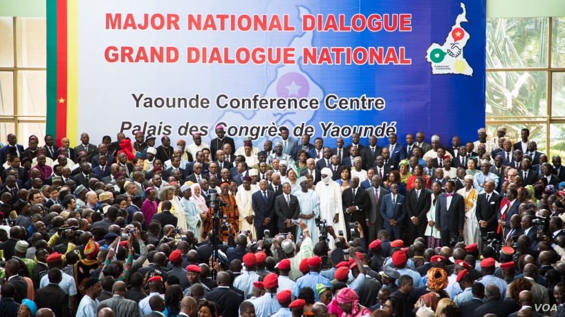 Special status granted to NOSO as a fallout of the Major national Dialogue in Cameroon