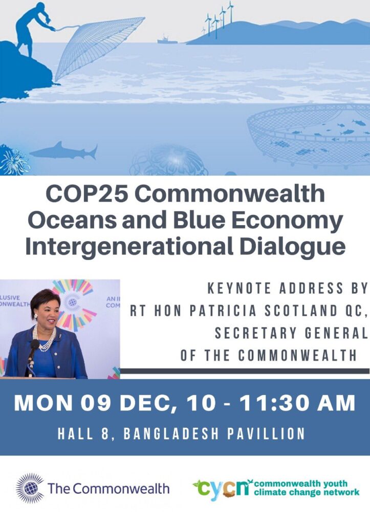 We have created the Commonwealth Blue Charter to help us better manage ,and to respond to the things we need to do to help keep our oceans alive and vibrant says the Commonwealth SG