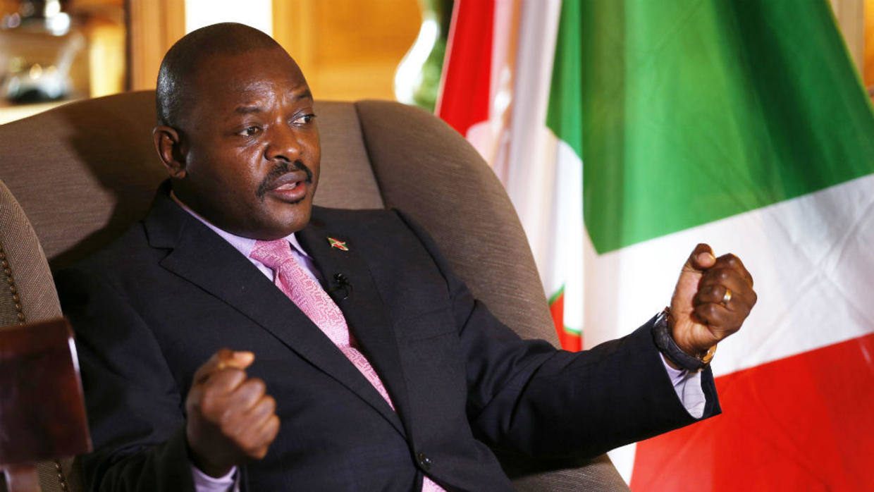 President Nkurunziza has indicated that he will not seek another term