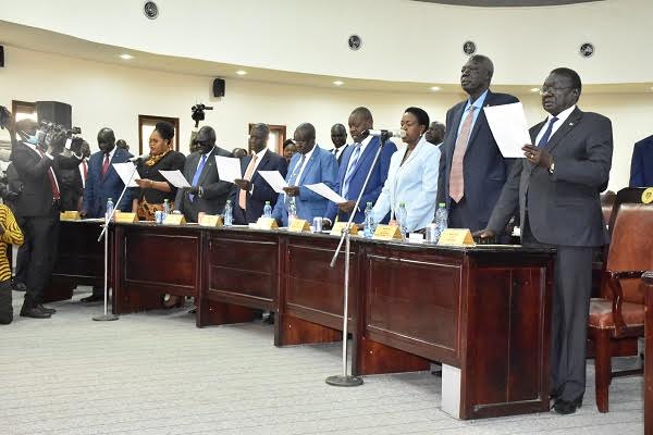 South Sudan Peace Cabinet Ministers Sworn In Pan African Visions