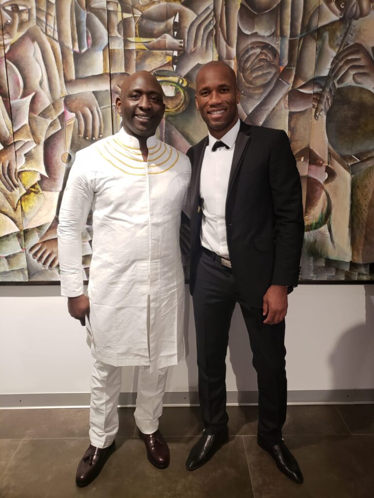 Founder and CEO Kingsley Pungong is committed to making young African talent emulate the example of icons like Didier Drogba in optimising their full potential