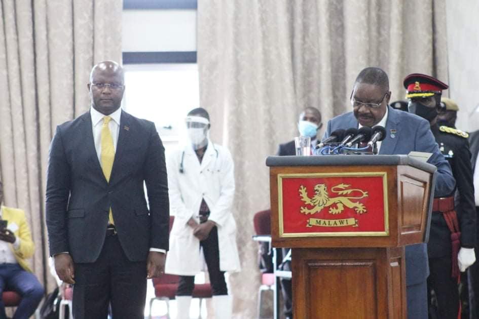 President Mutharika has settled on Atupele Austin Muluzi as his running mate