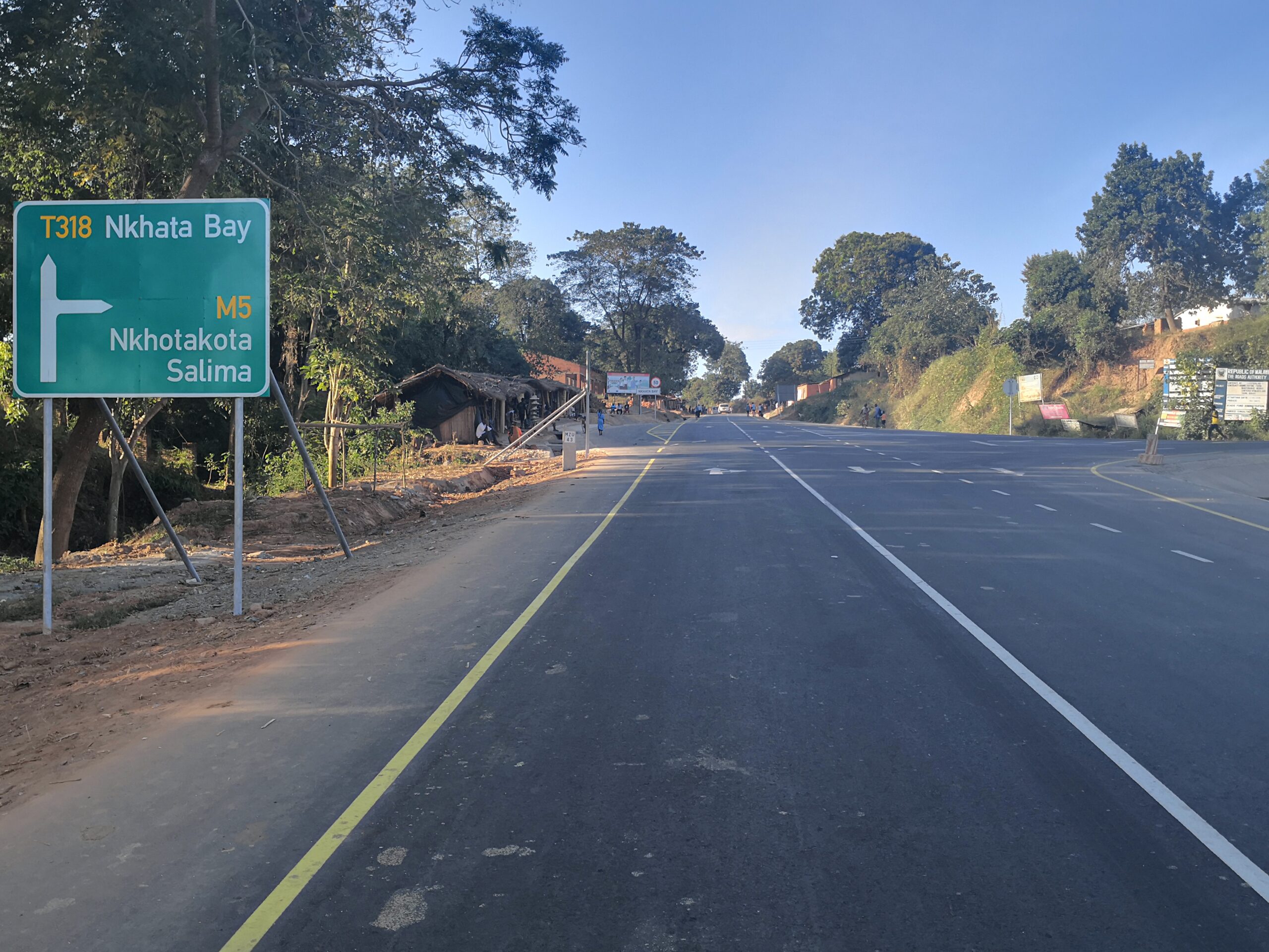 Malawi The Mzuzu Nkhata Bay Road Now Among The Country s Safest Roads Thanks To African