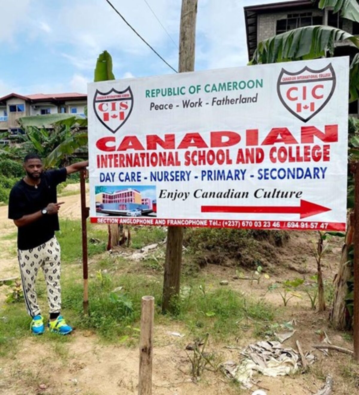 Barcelona Former International Midfielder Alexandre Song Builds Bilingual School In Cameroon Pan African Visions