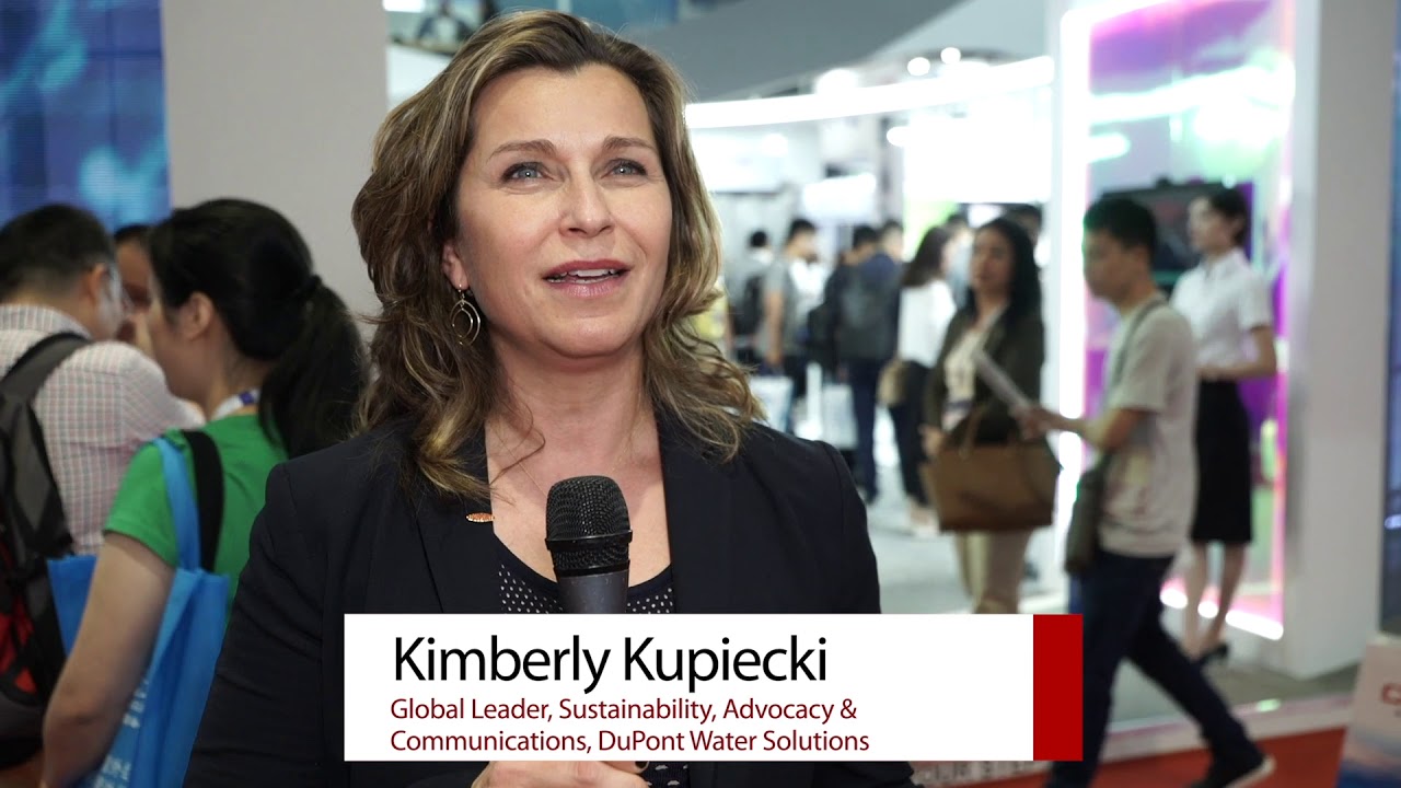 Kimberly Kupiecki, global sustainability leader, DuPont Water Solutions