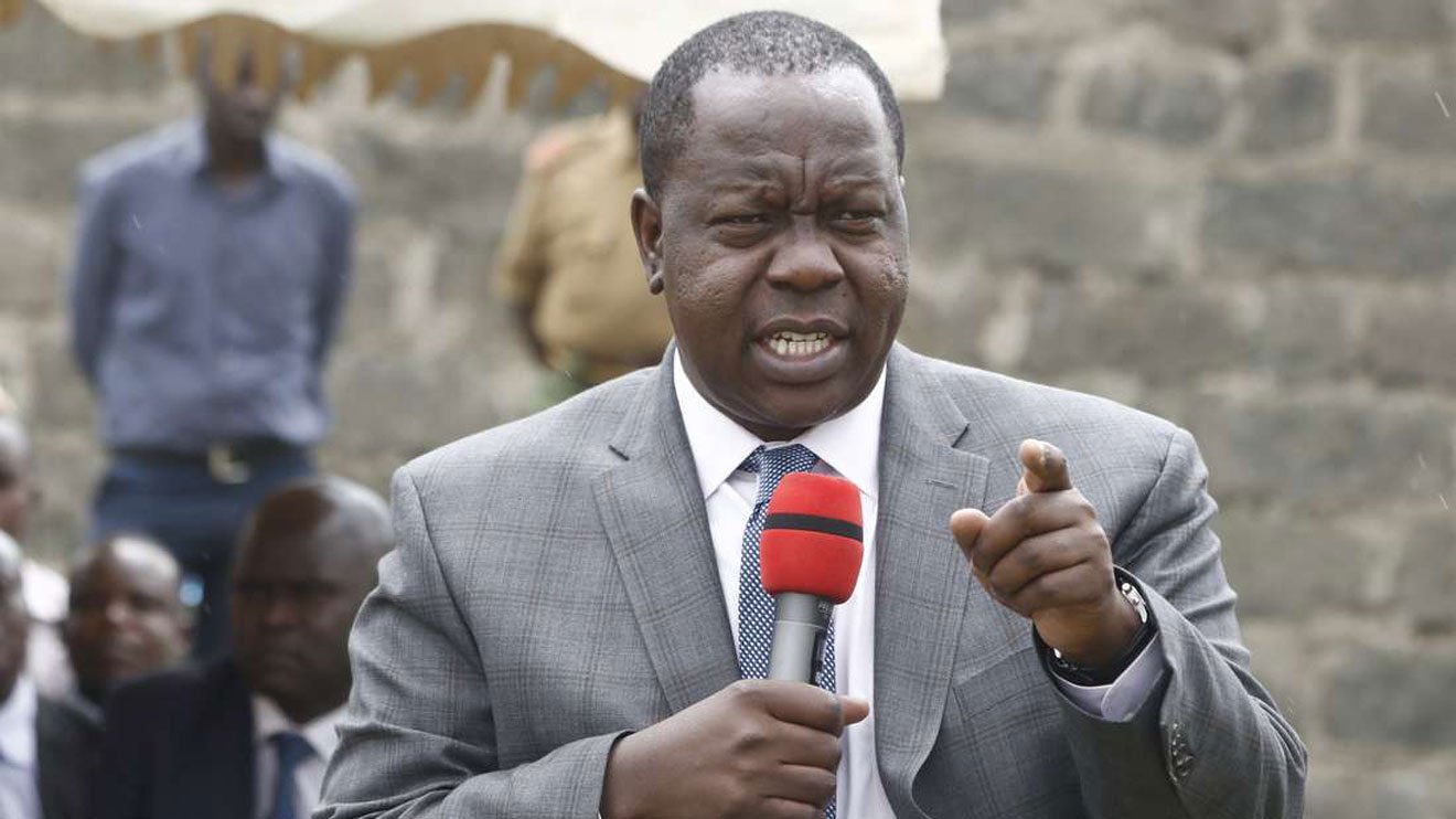 Kenya’s Interior Minister Dr. Fred Matiang’i .Photo courtesy