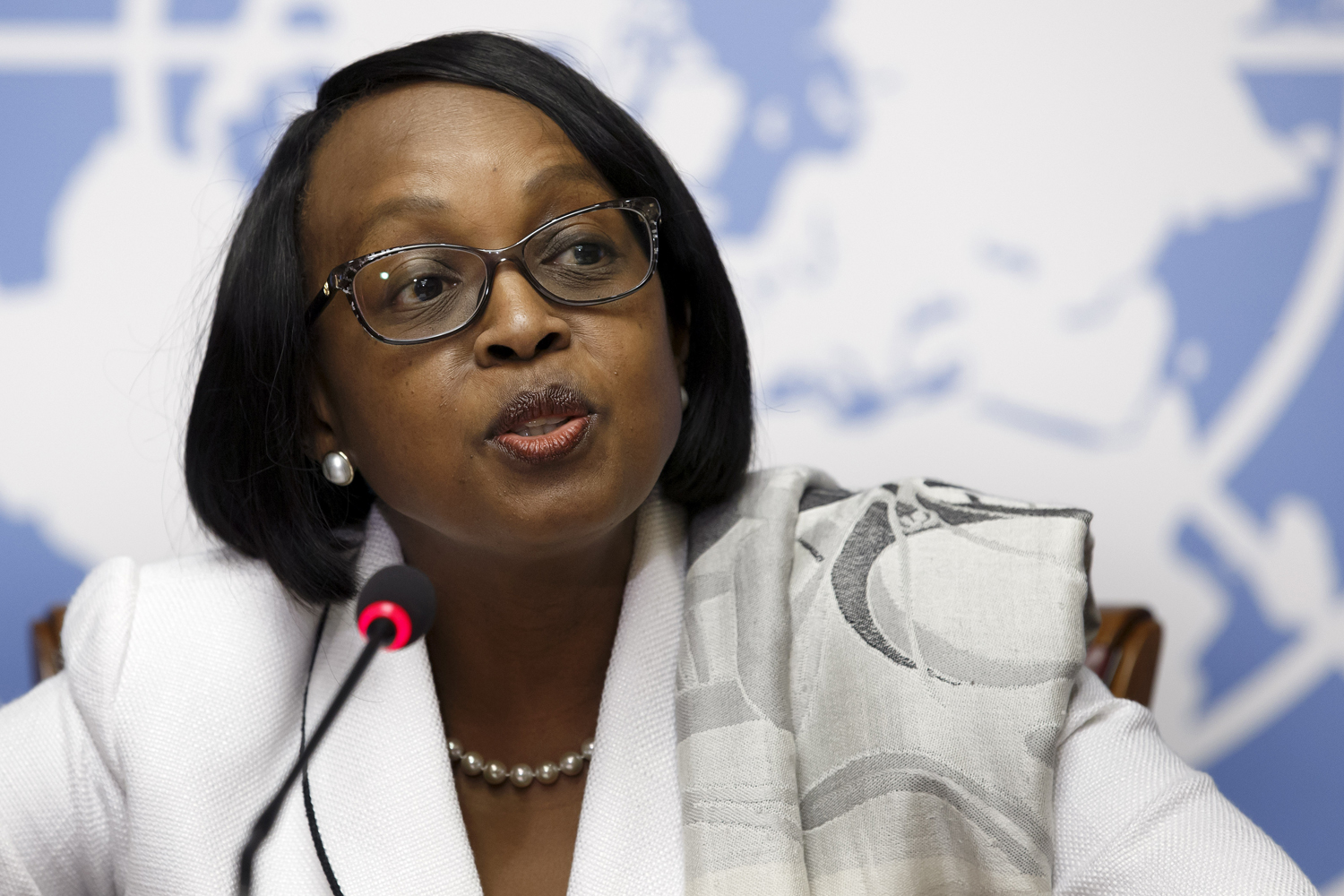 Regional Director for World Health Organization, Africa Region Dr Matshidiiso Moeti