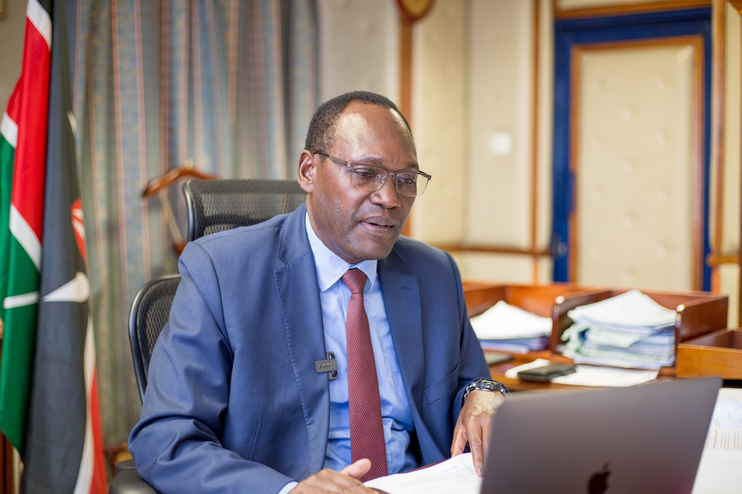 Ministry of Environment and Forestry Principal Secretary Dr. Chris Kiptoo