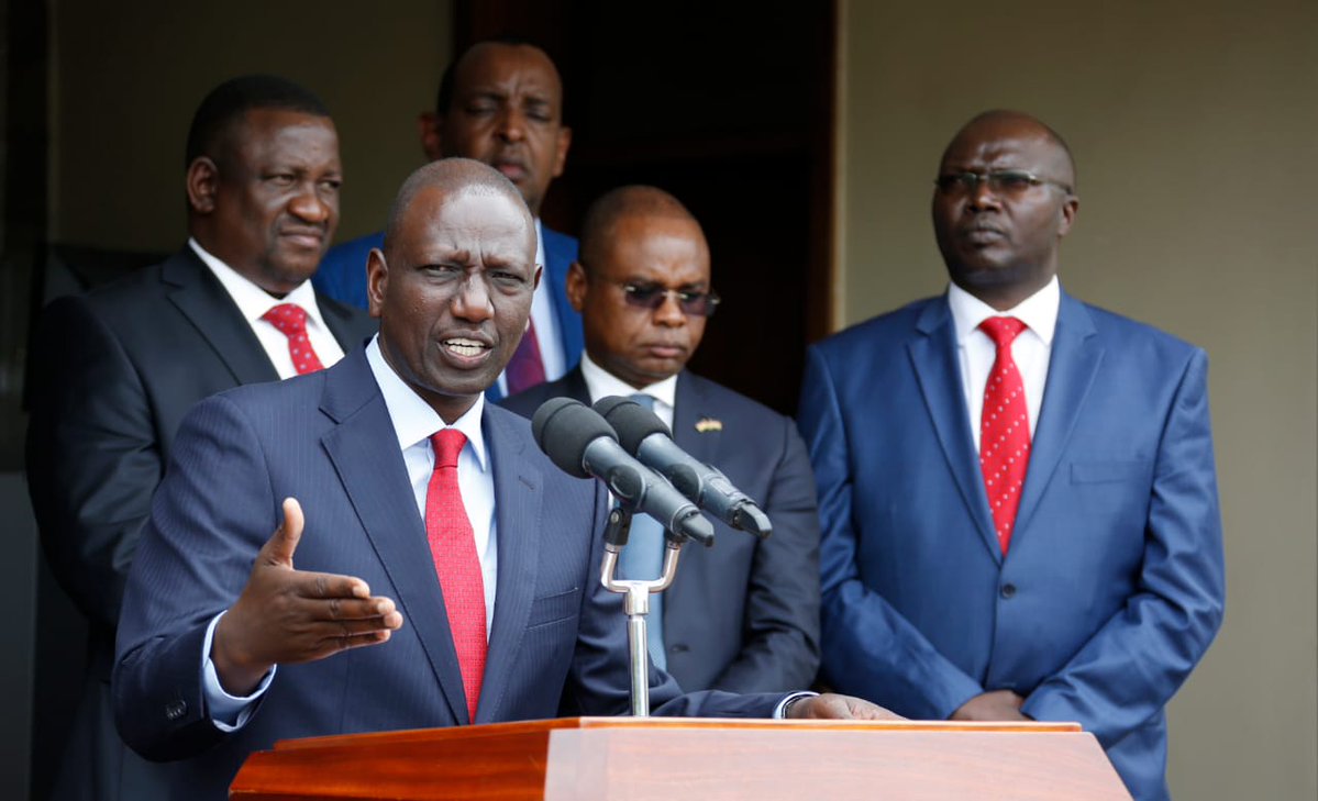 Down but not out Deputy President Ruto is showing no signs of abandoning his Presidential ambitions.Photo courtesy