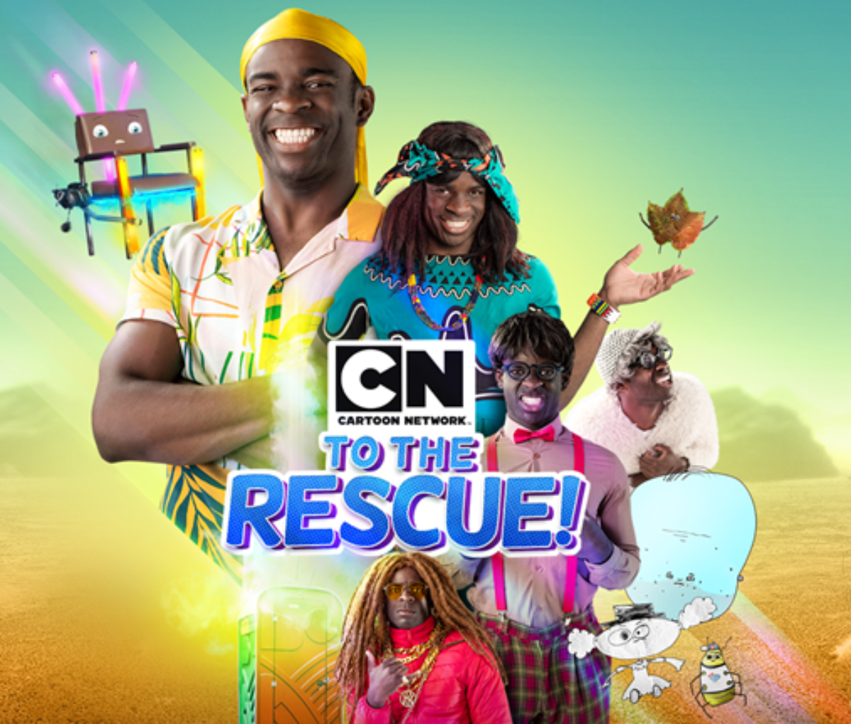 Woza - Cartoon Network Africa's favourite family is back for season 2 in the uproarious comedy, CN to the Rescue! - PAN AFRICAN VISIONS Woza - Cartoon Network Africa's favourite family is back for season 2 in the uproarious comedy, CN to the Rescue! - PAN AFRICAN VISIONS