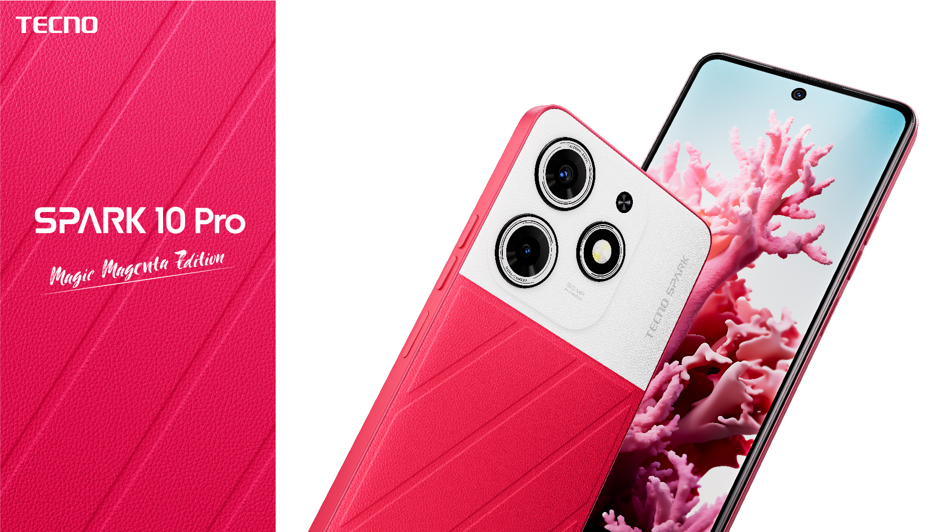 Unleash Youthful Brilliance with TECNO SPARK 10 Pro Magic Magenta Edition -  PAN AFRICAN VISIONS