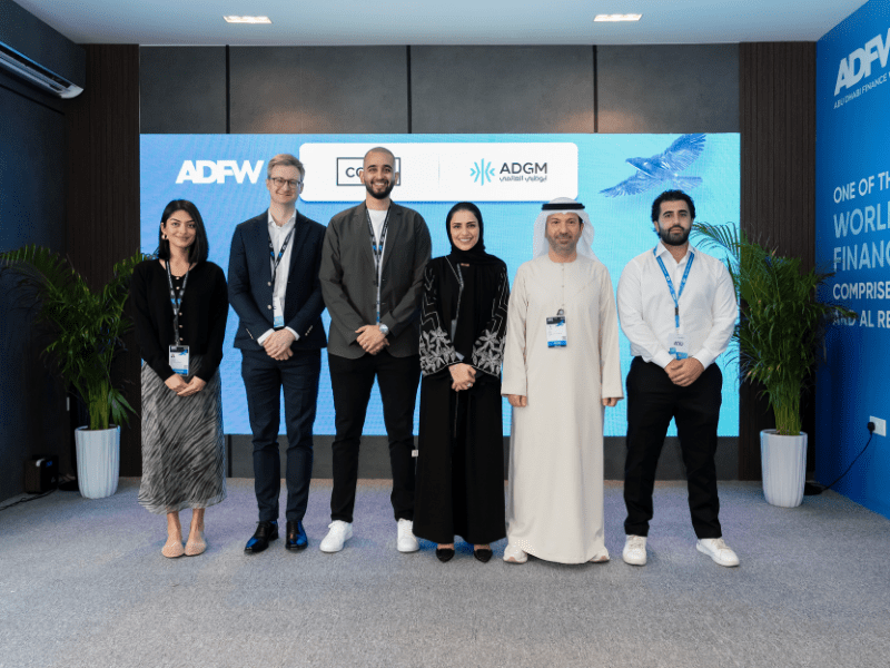 Carta and ADGM representatives at Abu Dhabi Finance Week 2024